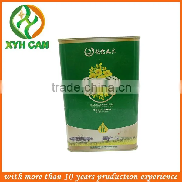 Food Grade Tall Olive Oil Tin Can, Empty Food Tin Can photo-3