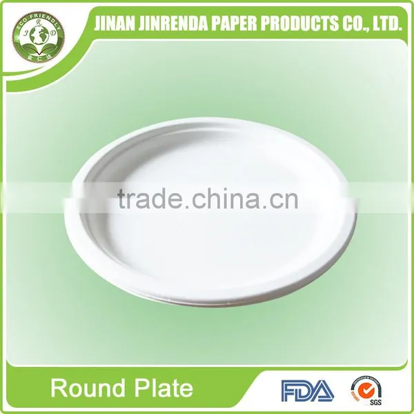 Paper Plate Sugarcane Paper Plate 6" 7" 8" 9" 10" Paper Plate photo-2