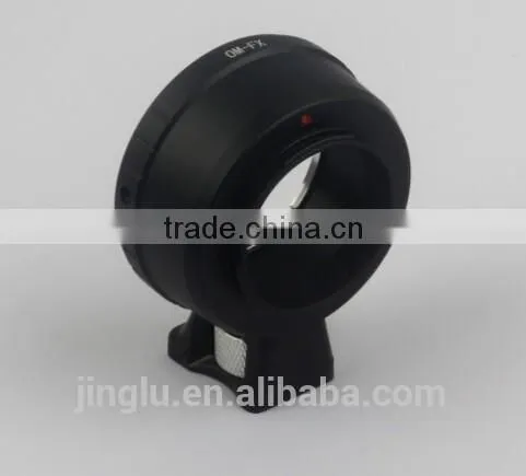 For Olympus OM to Fujifilm X-Pro1 Lens Mount Adapter With Tripod FX Mount X-Pro1 X-E1 OM-FX photo-2