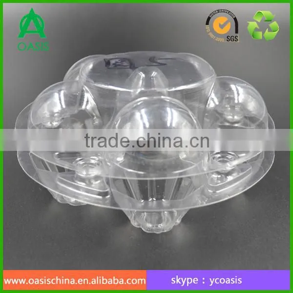 Round 5 Hole Plastic Disposable Egg Tray photo-4