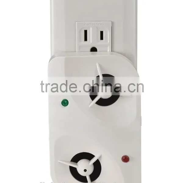 2016 New Design 2 IN 1 Dual Speaker Ultrasonic Pest Repeller photo-2