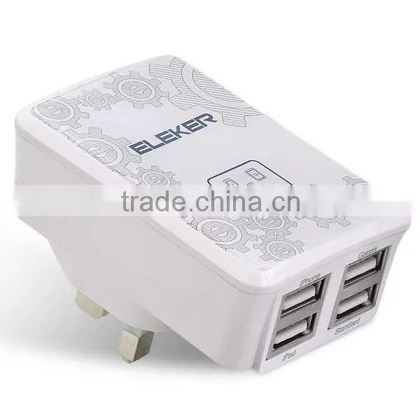 AC/DC Power Charger Adapter With 4 USB Port photo-3