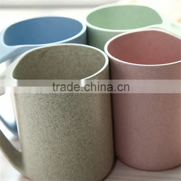 Eco-friendly Wheat Straw Plastic Mug Cup Coffee Mug From China Quality Choice photo-5