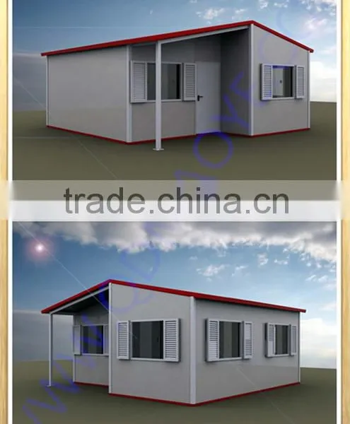 IPrefab-BPHS-M6 EPS Sandwich Wall Panel Steel Prefab Tiny House in Puerto Rico