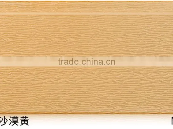 Decorative Insulated Exterior Wall Siding Panel for Prefab House/pu Sandwich Panel/foam Wall Panel/facade Panel photo-3