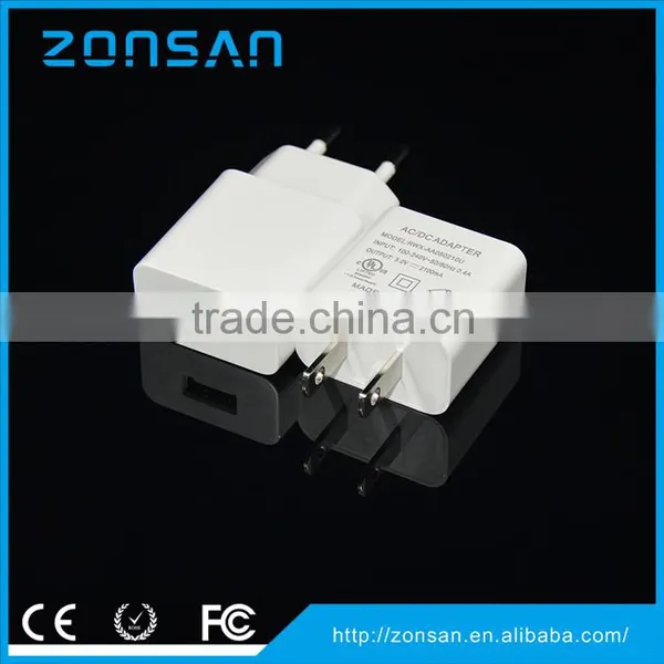 High Quality Usb Charger Adaptor on 5v 2.1 Portable Phone Charger Usb photo-3