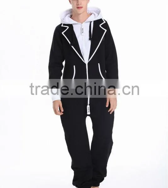 New Arrival Onesie Jumpsuit One Piece Jump in Suit Zipped Hoodie