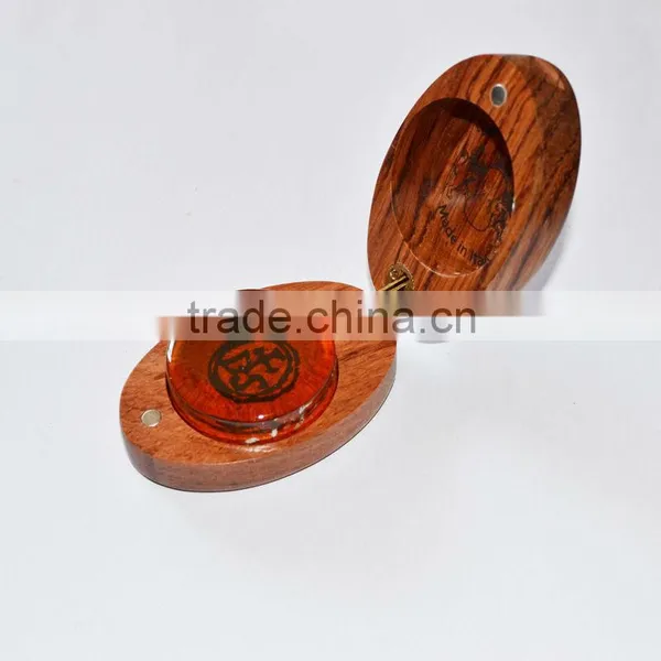 Violin Shape Wood Box Packaged Viola Rosin