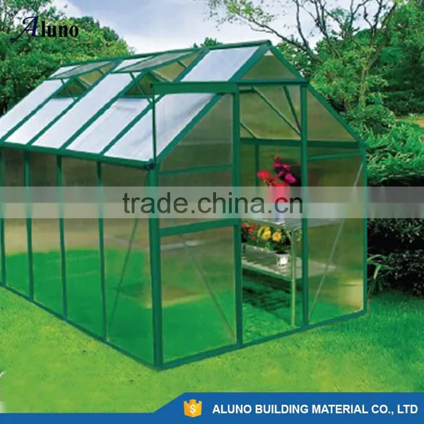 Aluminum Frame Greenhouse Glass Greenhouse Prefabricated Garden Greenhouses Greenhouse Design photo-5