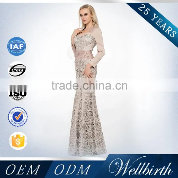 Factory Wholesale Joint Beaded Sexy Arabic Women Dress Long