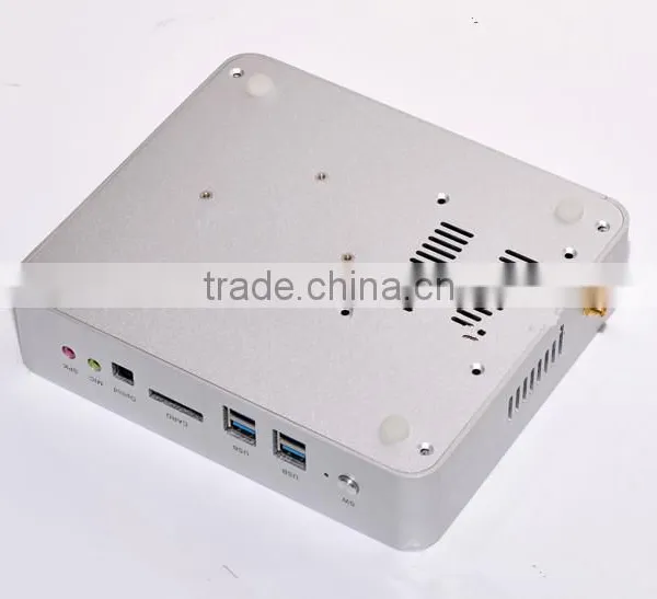 Mini Pc/mini Chassis Dual N2810/fanless HTPC/tv Box/industrial Personal Computer With All Aluminum 8GB DDR3 1600MHz photo-2