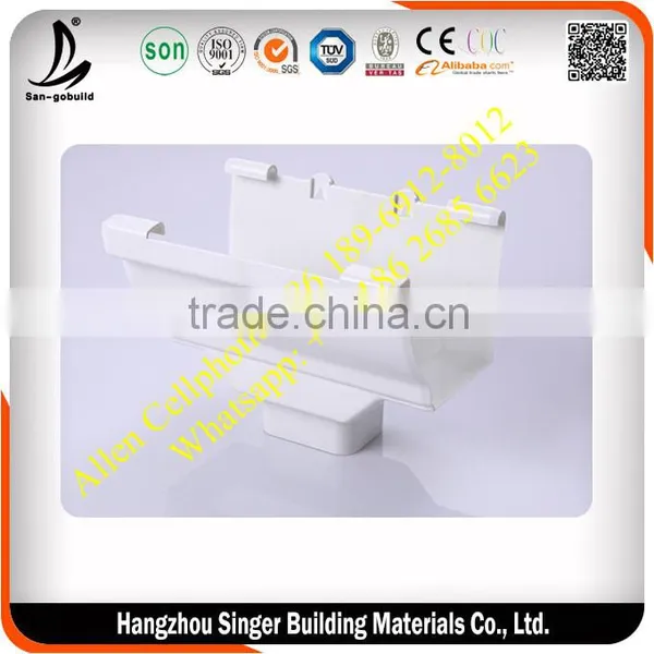 China Modern European Style Villa Rain Gutter /prefab Kit House Modular Home Villa Water Collector System photo-2