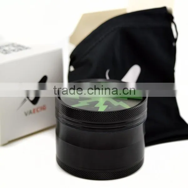 2016 Factory Price Hot Sales Colorful CNC Aluminum Lightning Herb Grinder photo-3