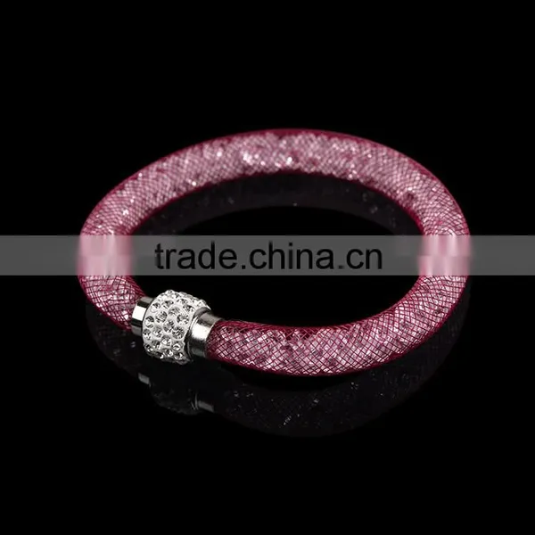 New Design High Quality Crystal Stardust Magnetic Bracelet for Women photo-4