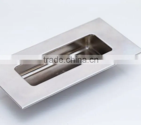Lipson HP-002 Stainless Steel Embedded Pull, Stainless Steel Flush Handle, Recessed Pull Handle photo-3