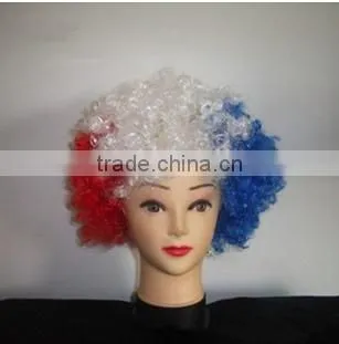 Best Selling Products Football Fans Wig Synthetic Hair Wig photo-5