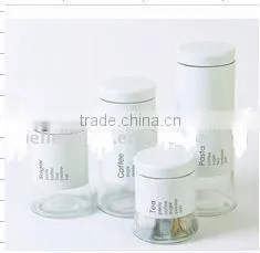 Stainless Steel Tea Coffee Sugar Canisters