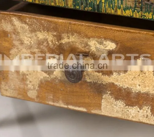 INDIAN RECYCLE WOOD DRAWERS CHEST , FOR HOME FURNTIURE photo-3
