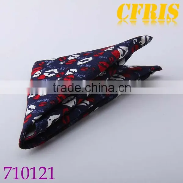 Sexy Lips Pocket Square,Custom 100% Cotton Pocket Square photo-2