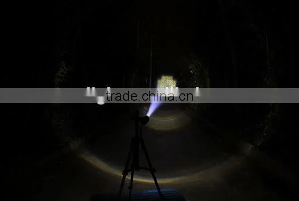 1180 Multi-function Self-defense Rechargeable Baseball Shape 3w Led Torch photo-3
