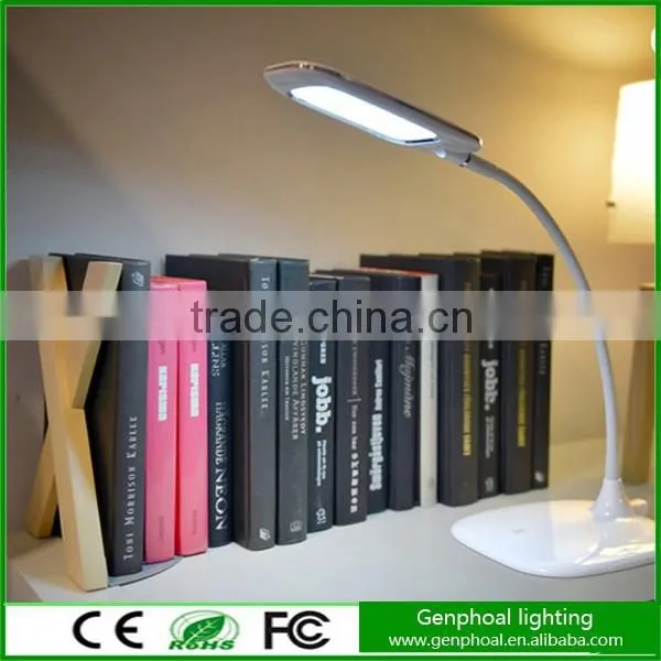 2015 Led Desk Lamp Ultra-thain Plated Edge Lamp Head,ultra-fine Goose Neck Lamp Arm Usb Charging Cable User Manual photo-4