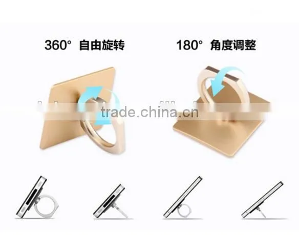 Ring Holder for Iphone Finger Ring Phone Holder 360 Degree Rotating Car Mount Bracket Stand Finger Ring Holder for Mobile Phone photo-3