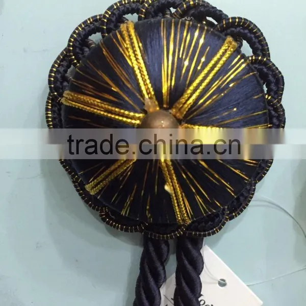 Small Flower Bullion Cotton Tassel photo-2