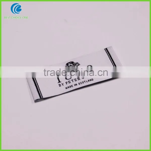 Wholesale Clothing Brand Labels/Garment Woven Labels Iron/Sew/ On Garment/Jeans/T-Shirt/Suit photo-2