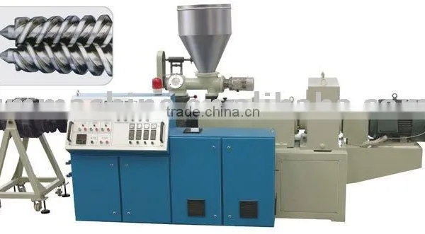 Conical Double-Screw Plastic Extruder