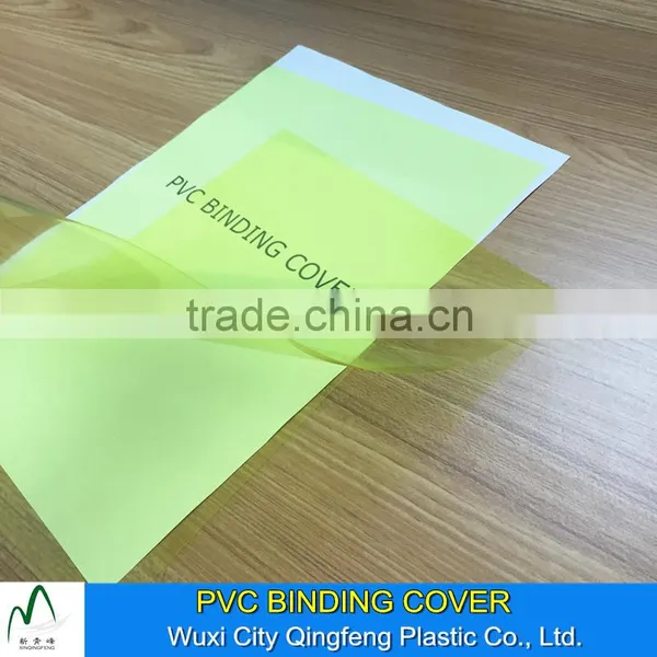 Blue Red Yellow Green Smoky Gray A4 A3 Book Binding Cover Sheets 0.17mm 0.18mm 0.19mm 0.20mm0.25mm 0.30mm Glossy Color PVC Sheet photo-4