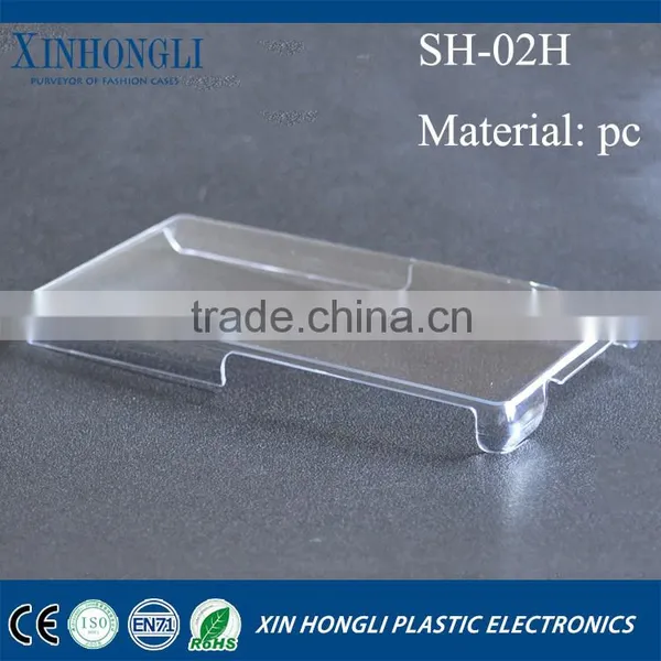 High Quality Thin PC Transparent TPU Translucent Case Hard Back Shell For Aquos Zeta photo-6