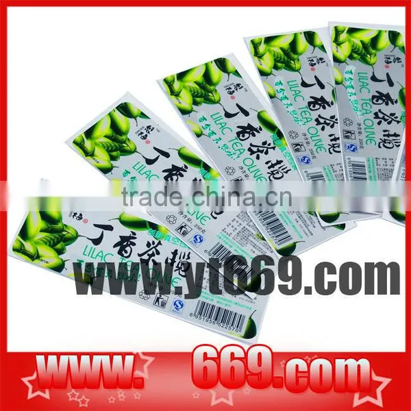 New Style Bottle Shrink Label /shrink Wrap Bottle Labels