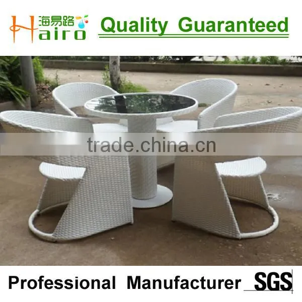 Synthetic Outdoor Rattan Dining Table and Chair photo-3