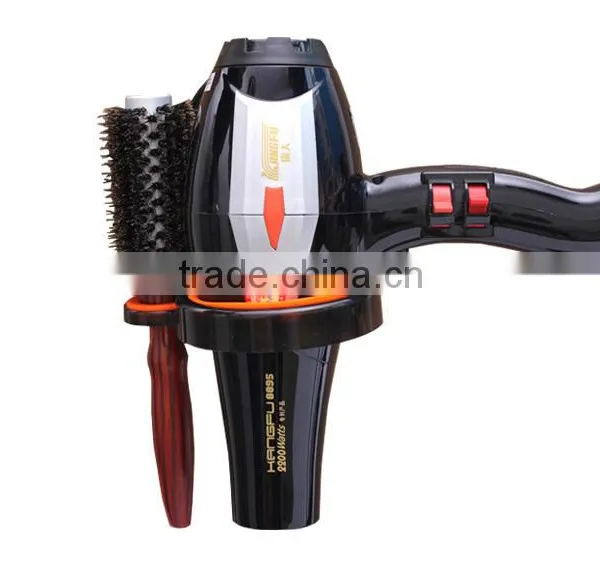 Professional Styling Wall Mounted Hair Dryer Holder Comb Holder Rack Stand Hair Salon Dryer Accessory photo-2