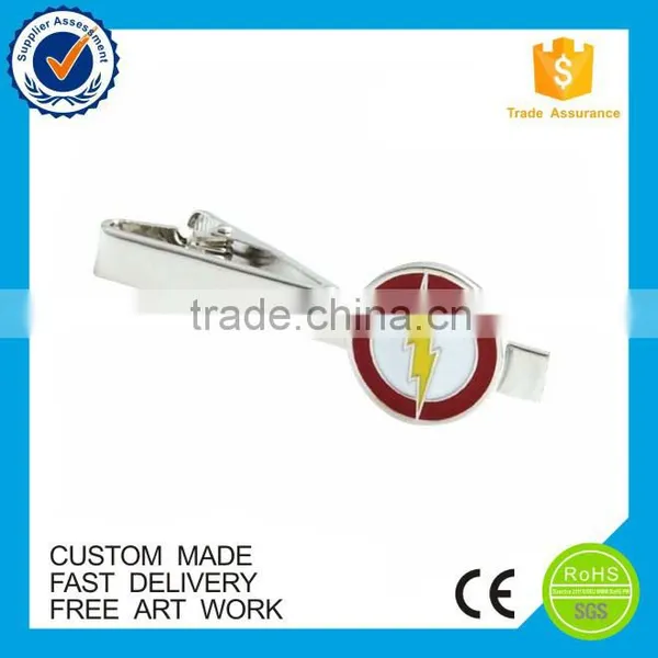 Wholesale Souvenir Tie Bar Men's Brass Custom Tie Clip photo-3