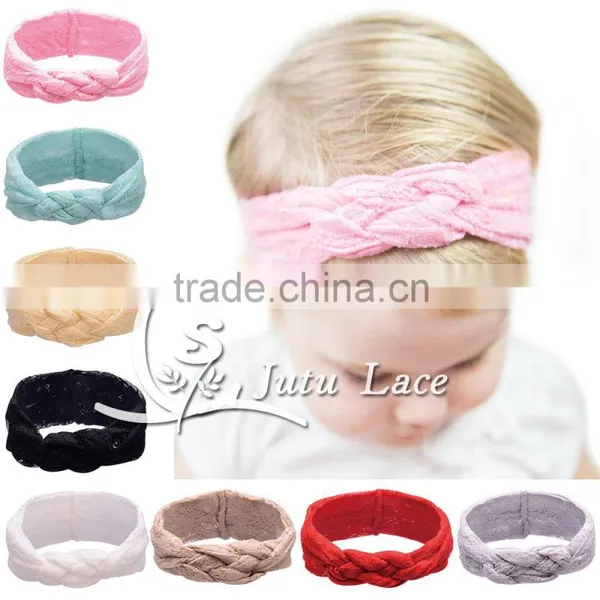 New Design Lace Braid Women's Graphic Braided Headband, Band Embroidery Lace Trim Hat Cap photo-3