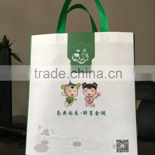 Hot Sale Beautiful Nonwoven Handbag for Gift and Colourful Printing photo-3