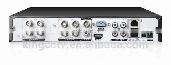 AHD 1080P P2P 8ch HD DVR XVR TVI XVR 5 in 1 Support TVI Camera H.264 DVR photo-4