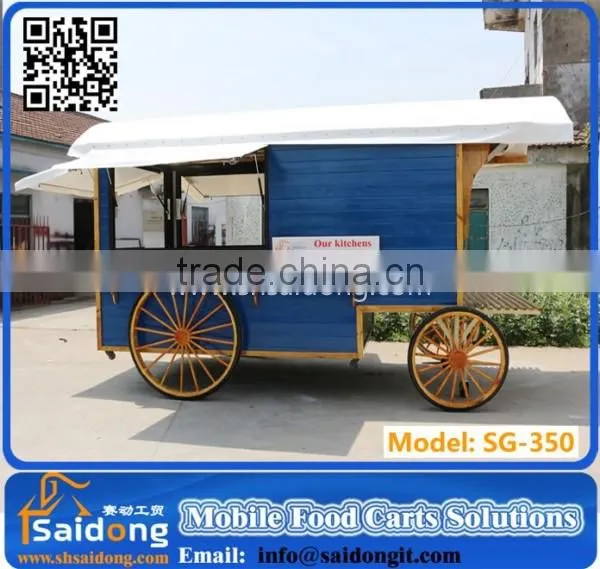 New Hot Sale Mobile Fryer Food Cart/food Kiosk Prices for CE Approved photo-2