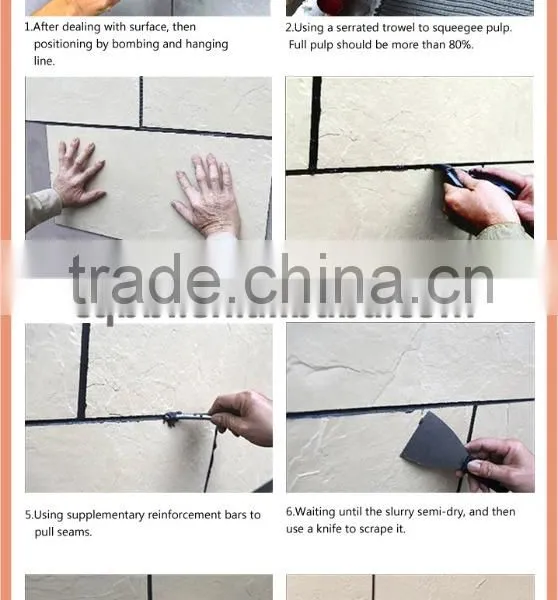 Similar Foam Floor Tiles Soft Ceramic Tiles Thin Slate Tile, Flexible Wall Stone Manufactures photo-5