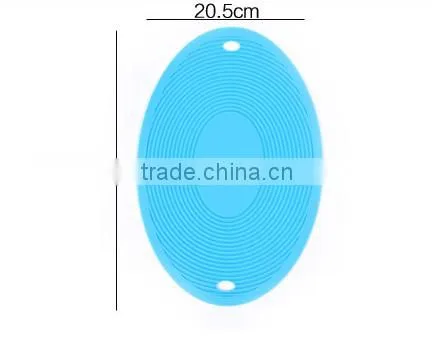Colorful Round Non-Slip Heat Resistant Mat Coaster Cushion Placemat Kitchen Ware photo-2