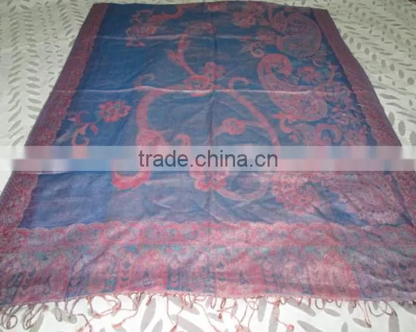 SILK & WOOL STOLE photo-2