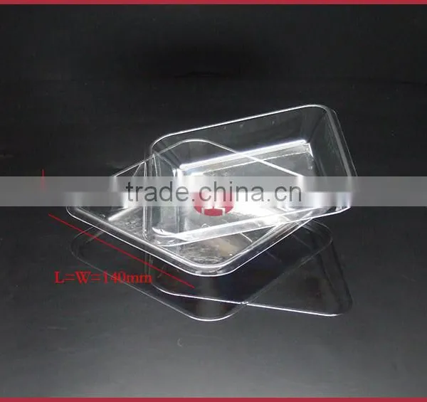 Disposable Products Plastic PET Blister Food Packaging Trays DY-PB001 Transparent photo-2