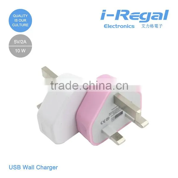 Mobile Phone USB Wall Charger for Samsung Galaxy S5 S4 S3 Note 3 Note 2 photo-3