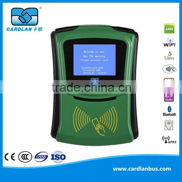 Bus Pos With GPRS and GPS for Public Transport Payment System RFID Reader photo-5