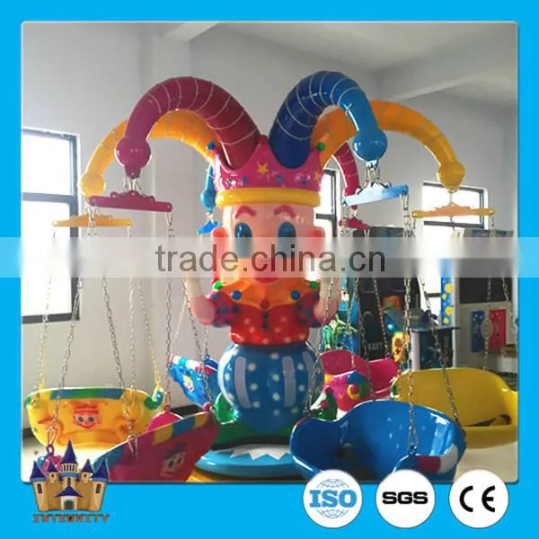 Kids Outdoor Playground Merry go Round Small Flying Chair / Flying Carousel photo-6