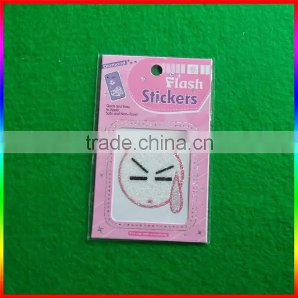 Mobile Phone Glitter Powder Cartoon Sticker photo-6