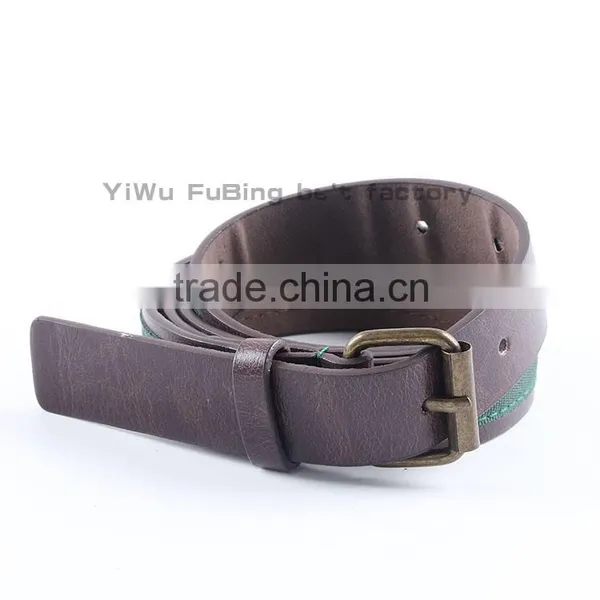 Fashion Casual Design Brand Model Embossed Belt for Unisex With Pin Buckle photo-3