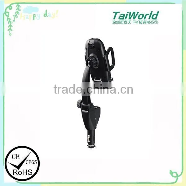 2016 Newest Design Vehicle Wireless Charger Universal Rotating Car Mount Holder Wirless Car Charger Holder photo-3