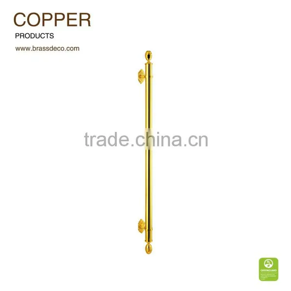 Hotel Entrance Door HK1505 3G Copper Door Luxurious Handle